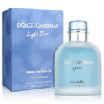 عطر دلچه گابانا لایت بلو او اینتنس مردانه Dolce Gabbana Light Blue Eau Intense Pour Homme